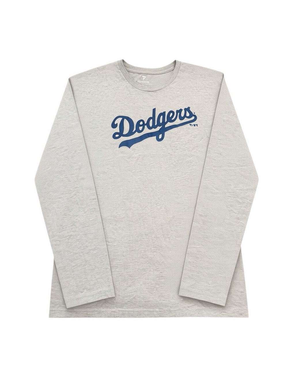 NWT FANATICS LOS ANGELES DODGERS Gray Long Sleeve Shirt Size Large